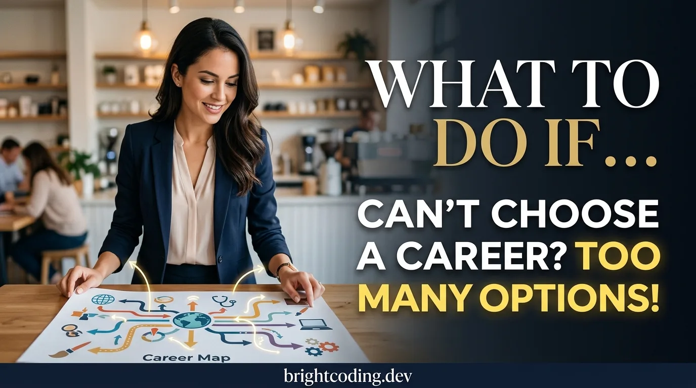 How to Choose the Right Career When You Have Too Many Options